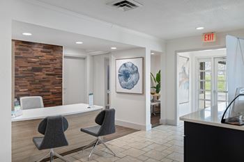 Reception area